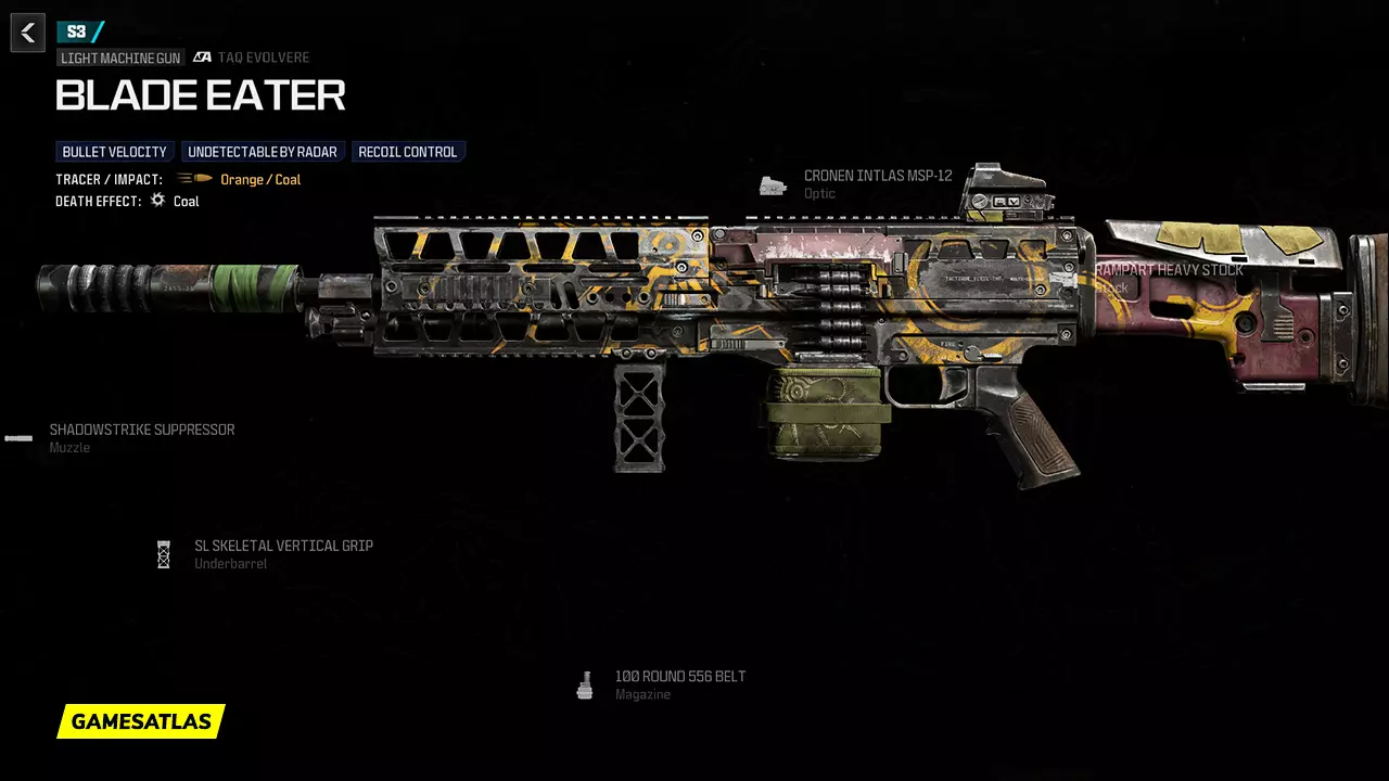 Blade Eater - Warzone and Modern Warfare 3 Blueprint Blade Eater - Warzone and Modern Warfare 3 Blueprint