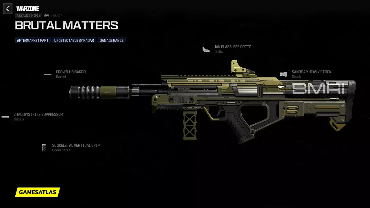 Brutal Matters - Warzone and Modern Warfare 3 Blueprint Brutal Matters - Warzone and Modern Warfare 3 Blueprint