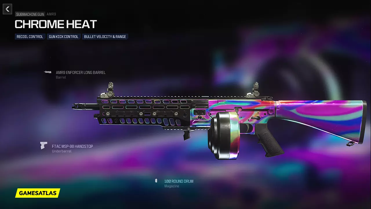 Chrome Heat - Warzone and Modern Warfare 3 Blueprint Chrome Heat - Warzone and Modern Warfare 3 Blueprint