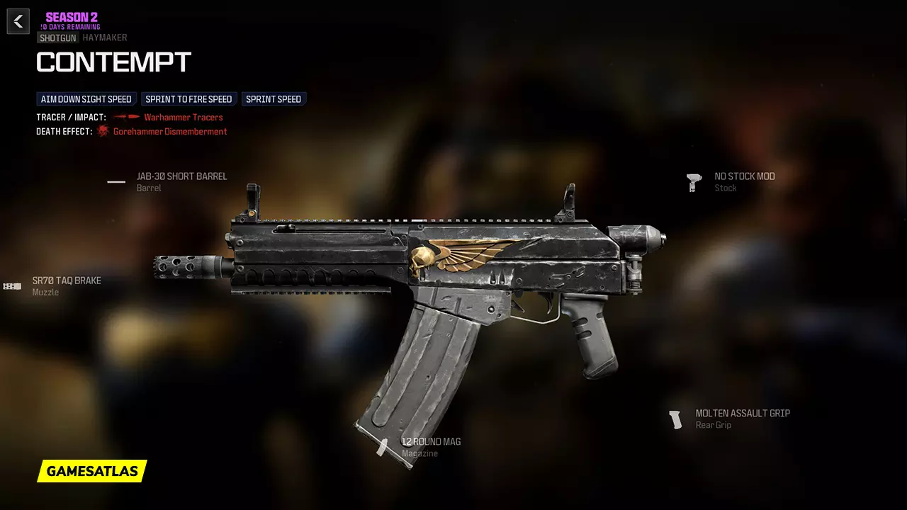 Contempt - Warzone and Modern Warfare 3 Blueprint Contempt - Warzone and Modern Warfare 3 Blueprint