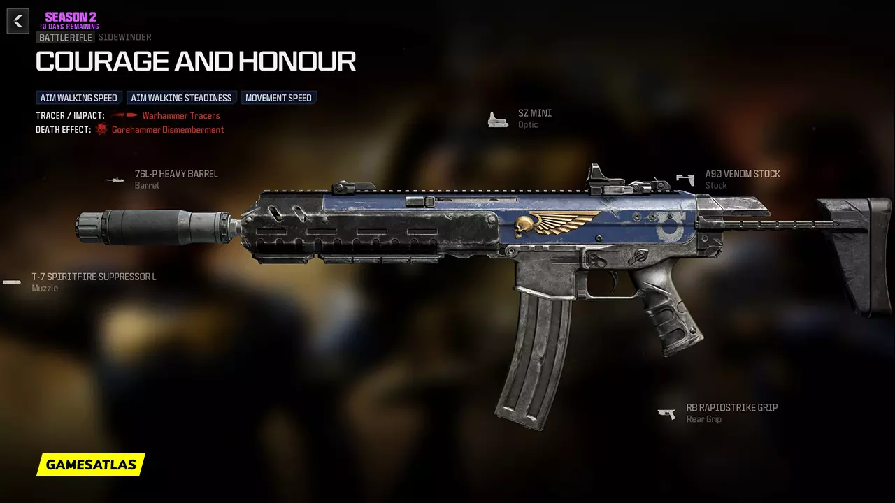 Courage And Honour - Warzone and Modern Warfare 3 Blueprint