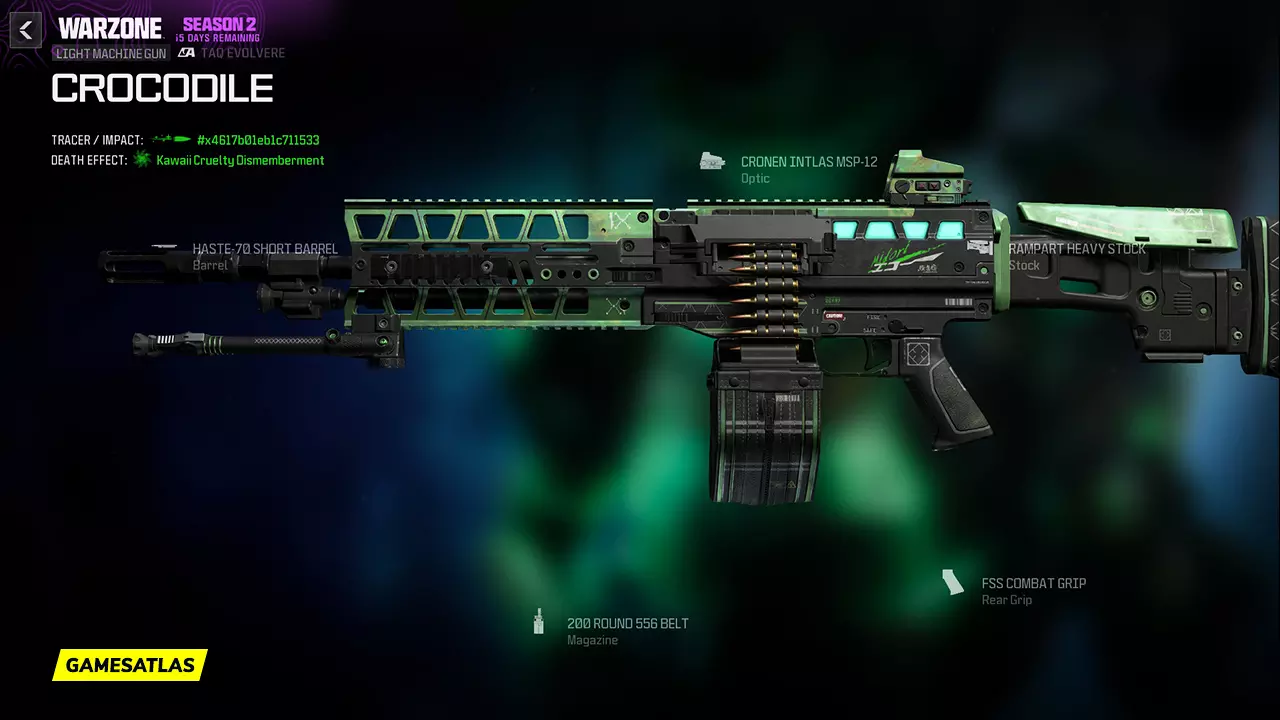 Crocodile - Warzone and Modern Warfare 3 Blueprint Crocodile - Warzone and Modern Warfare 3 Blueprint