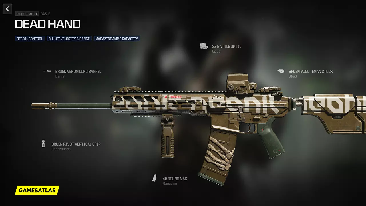 Dead Hand - Warzone and Modern Warfare 3 Blueprint Dead Hand - Warzone and Modern Warfare 3 Blueprint