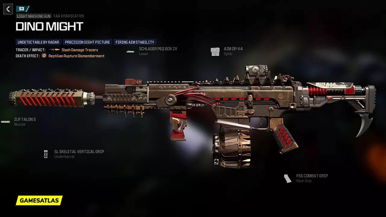 Dino Might - Warzone and Modern Warfare 3 Blueprint Dino Might - Warzone and Modern Warfare 3 Blueprint