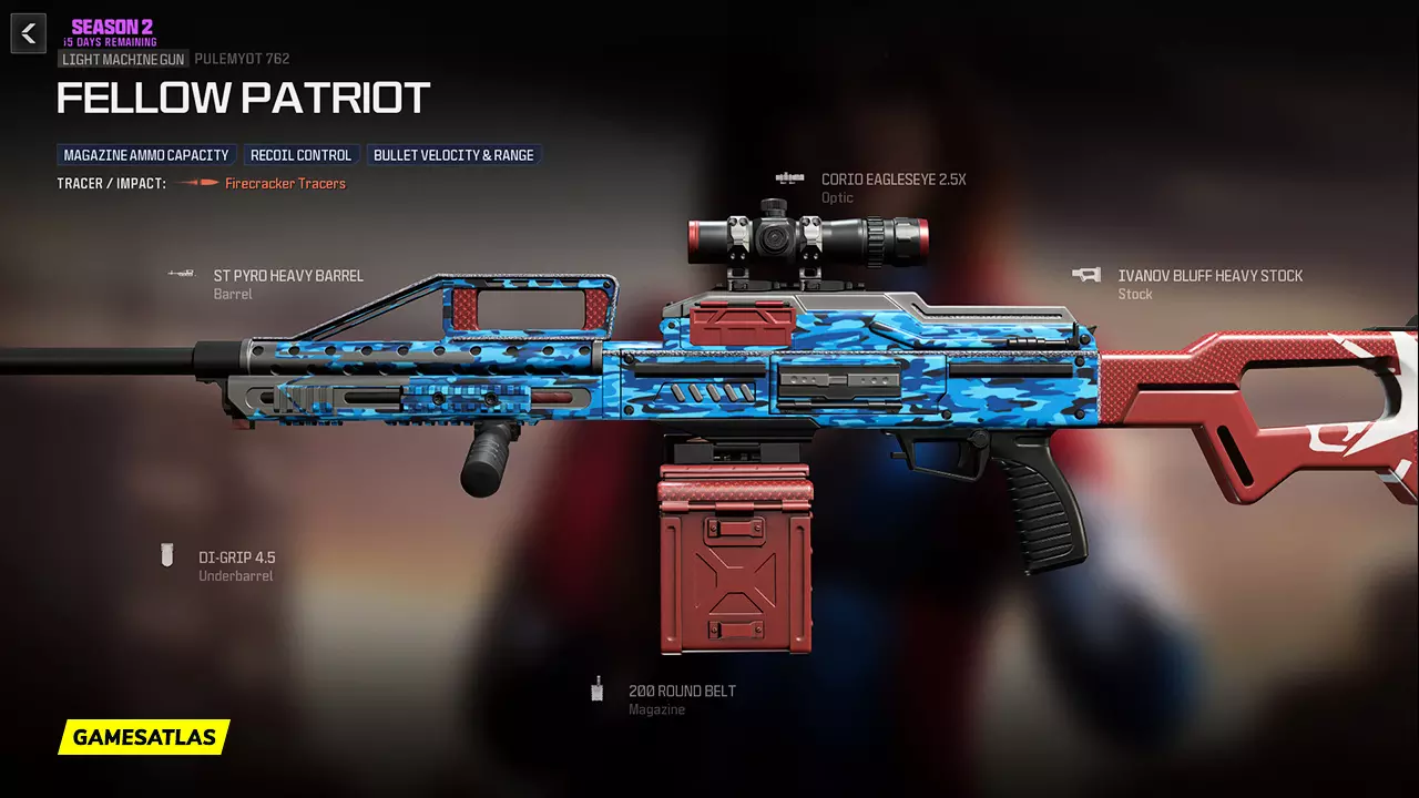 Fellow Patriot - Warzone and Modern Warfare 3 Blueprint Fellow Patriot - Warzone and Modern Warfare 3 Blueprint
