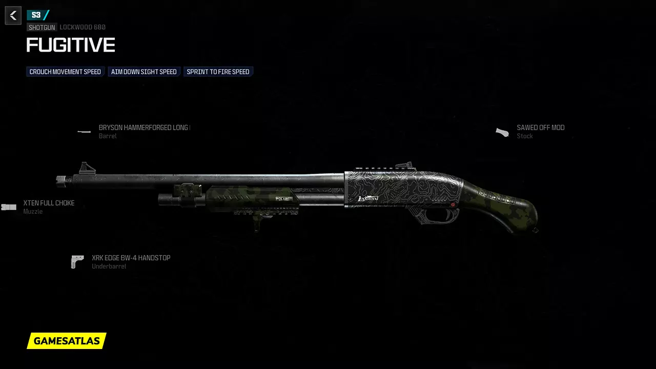 Fugitive - Warzone and Modern Warfare 3 Blueprint