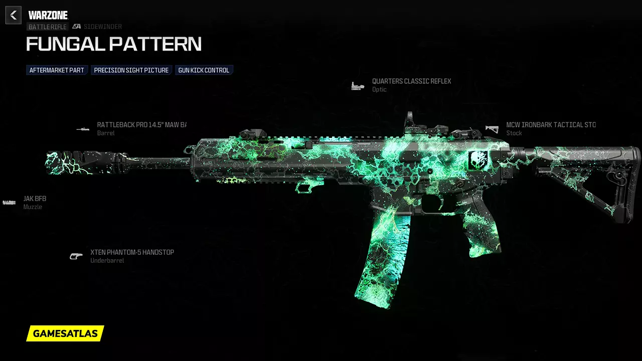 Fungal Pattern - Warzone and Modern Warfare 3 Blueprint