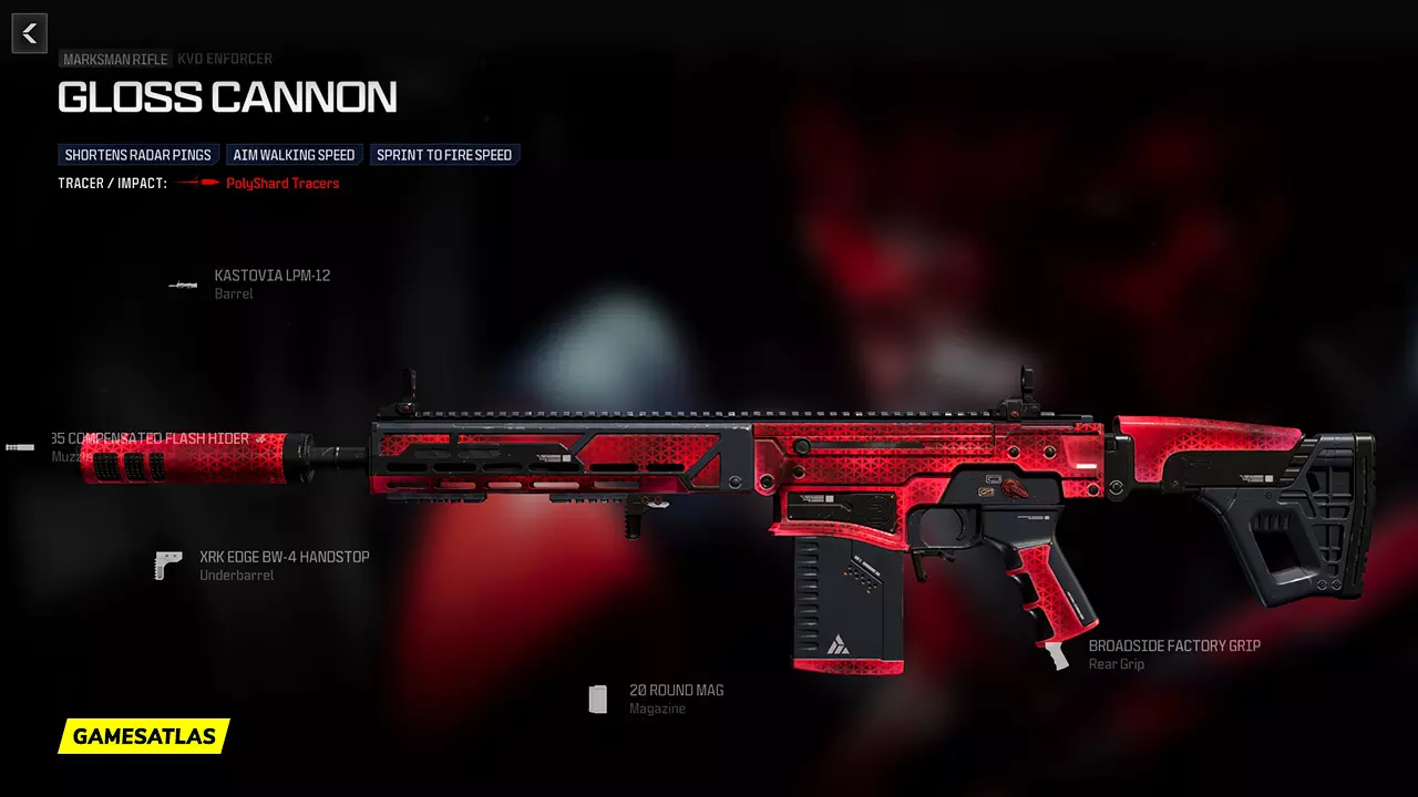 Gloss Cannon - Warzone and Modern Warfare 3 Blueprint Gloss Cannon - Warzone and Modern Warfare 3 Blueprint