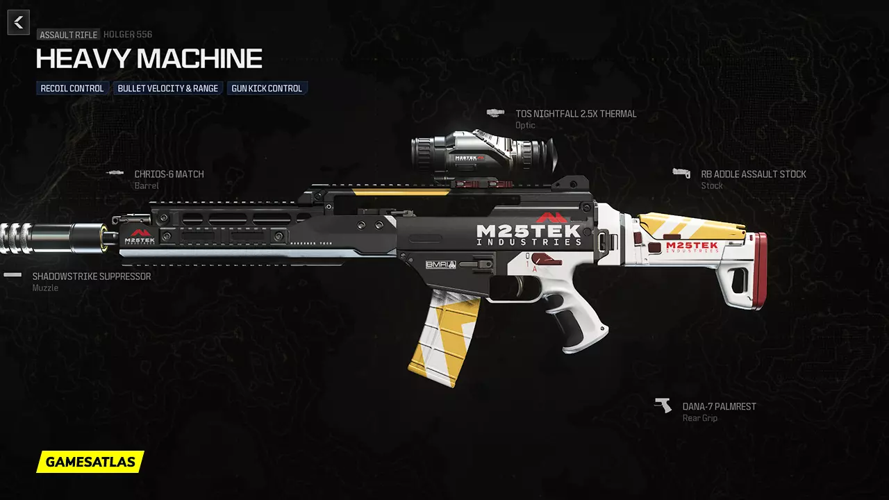 Heavy Machine - Warzone and Modern Warfare 3 Blueprint Heavy Machine - Warzone and Modern Warfare 3 Blueprint