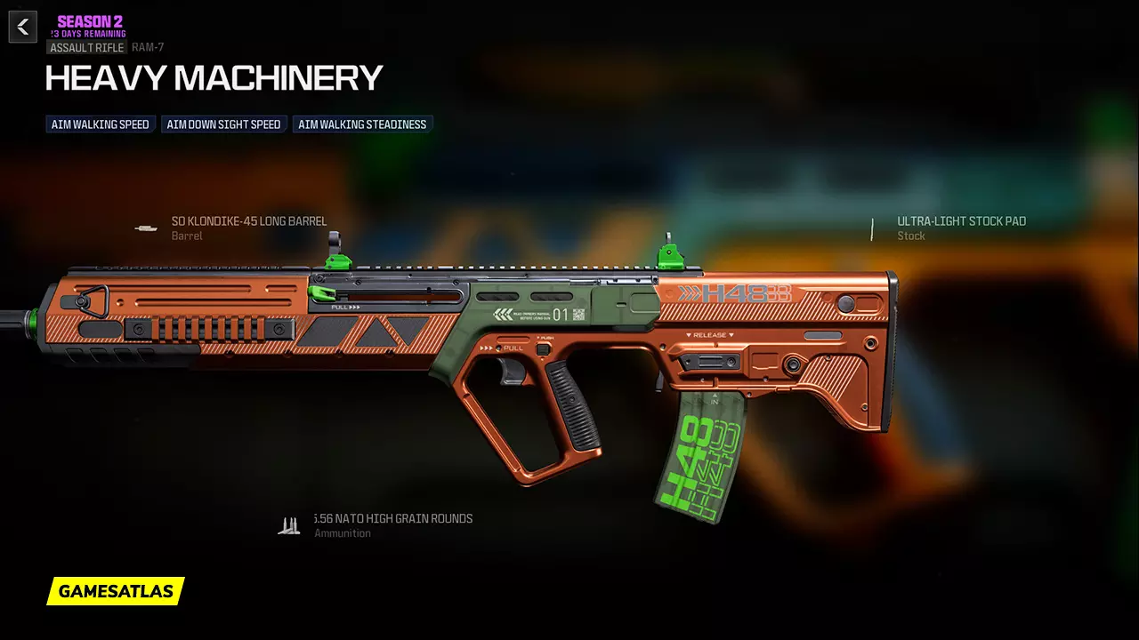 Heavy Machinery - Warzone and Modern Warfare 3 Blueprint