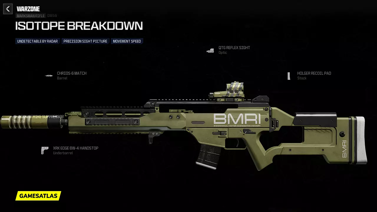 Isotope Breakdown - Warzone and Modern Warfare 3 Blueprint Isotope Breakdown - Warzone and Modern Warfare 3 Blueprint