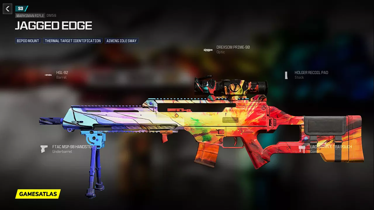 Jagged Edge - Warzone and Modern Warfare 3 Blueprint Jagged Edge - Warzone and Modern Warfare 3 Blueprint
