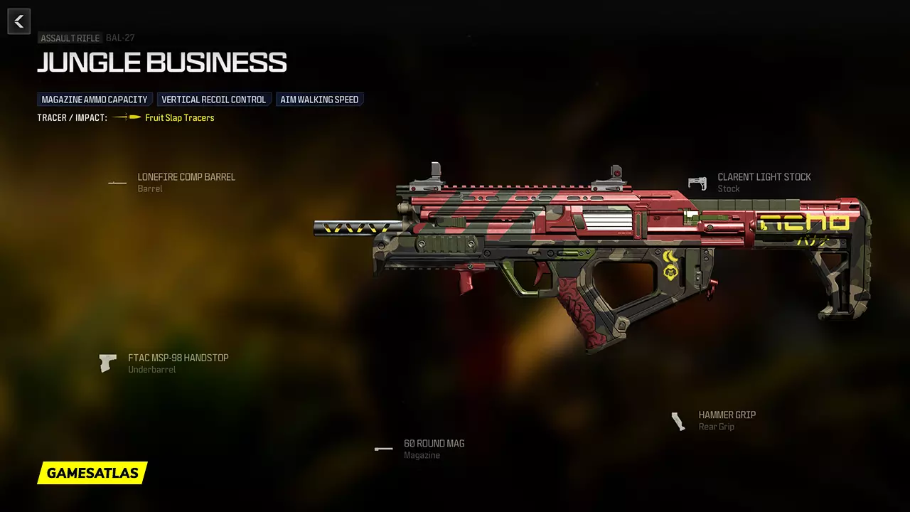 Jungle Business - Warzone and Modern Warfare 3 Blueprint Jungle Business - Warzone and Modern Warfare 3 Blueprint