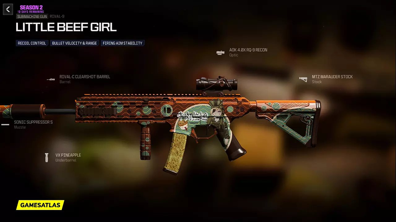 Little Beef Girl - Warzone and Modern Warfare 3 Blueprint