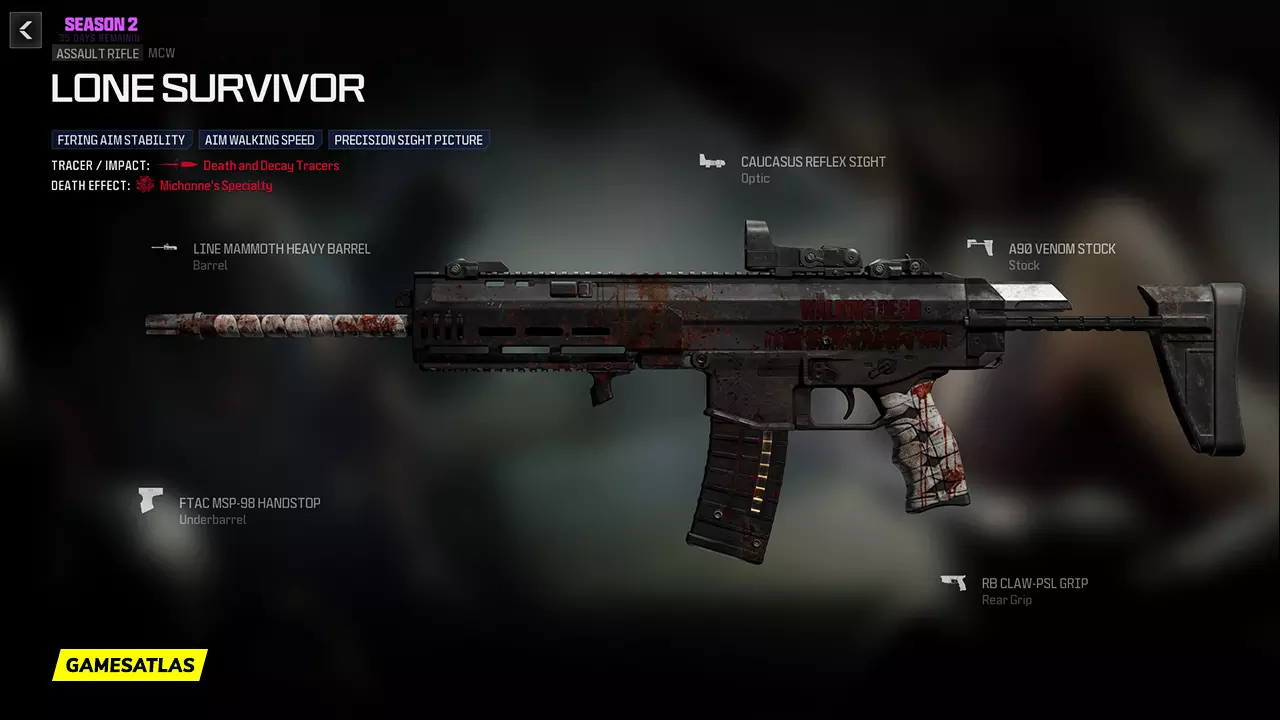 Lone Survivor - Warzone and Modern Warfare 3 Blueprint