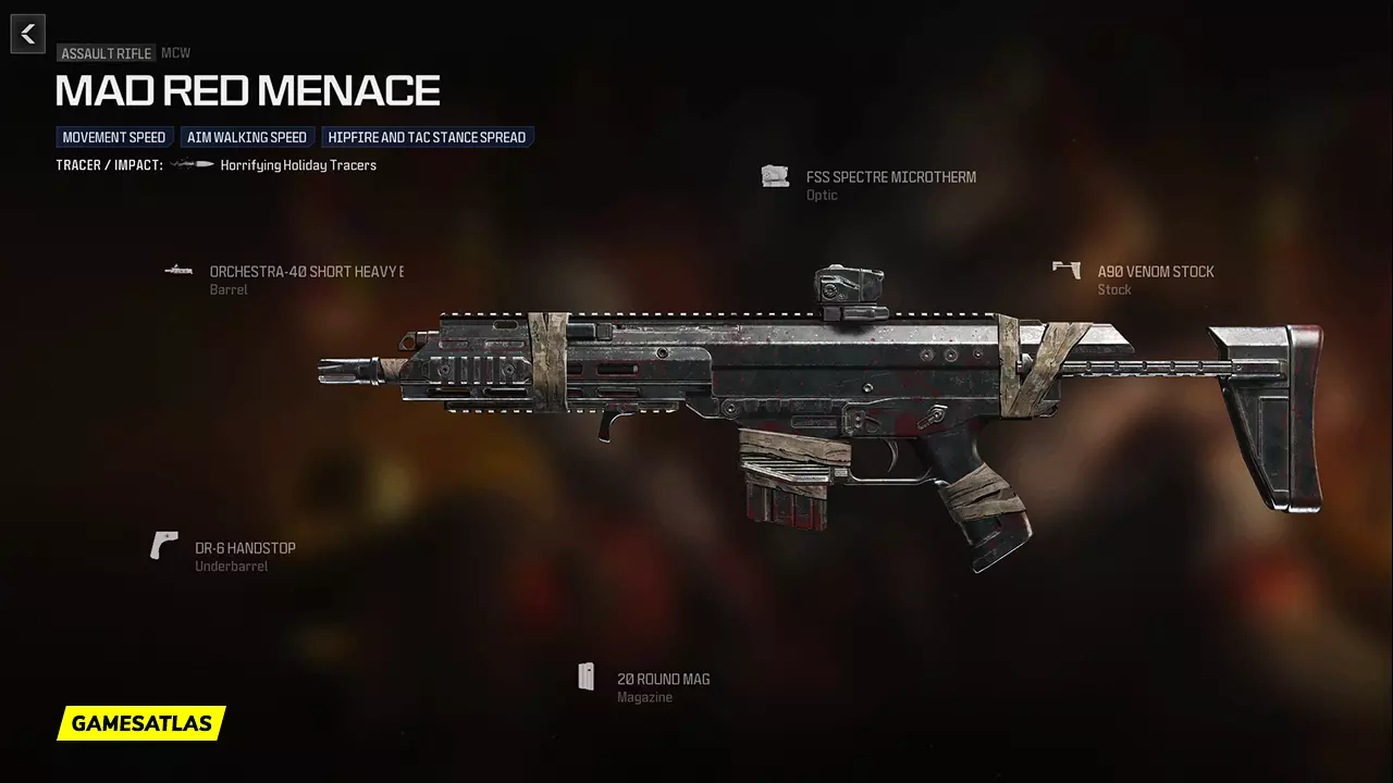 Mad Red Menace - Warzone and Modern Warfare 3 Blueprint Mad Red Menace - Warzone and Modern Warfare 3 Blueprint