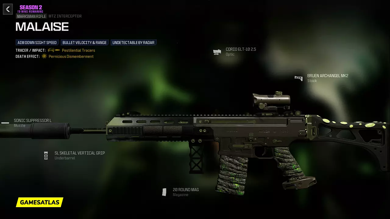 Malaise - Warzone and Modern Warfare 3 Blueprint Malaise - Warzone and Modern Warfare 3 Blueprint