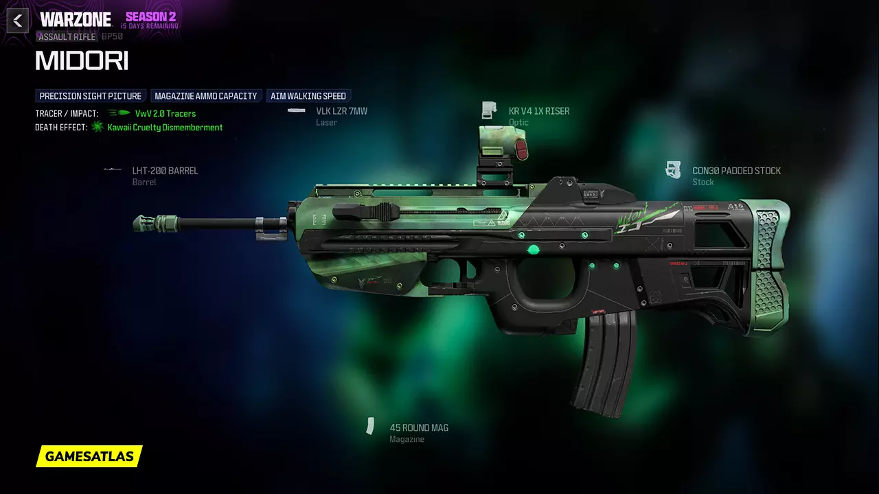 Midori - Warzone and Modern Warfare 3 Blueprint Midori - Warzone and Modern Warfare 3 Blueprint