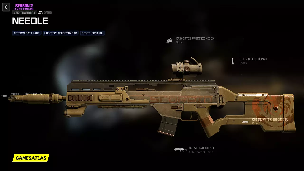 Needle - Warzone and Modern Warfare 3 Blueprint Needle - Warzone and Modern Warfare 3 Blueprint