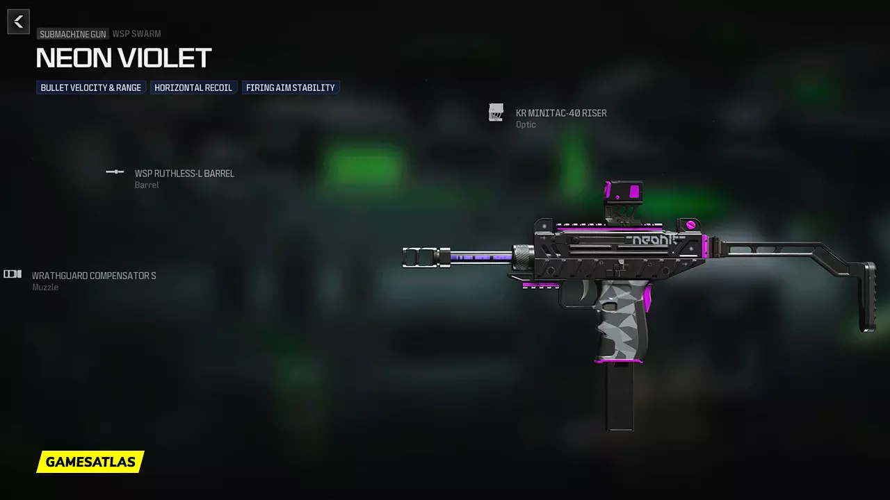 Neon Violet - Warzone and Modern Warfare 3 Blueprint Neon Violet - Warzone and Modern Warfare 3 Blueprint