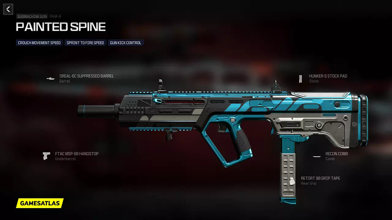 Painted Spine - Warzone and Modern Warfare 3 Blueprint Painted Spine - Warzone and Modern Warfare 3 Blueprint