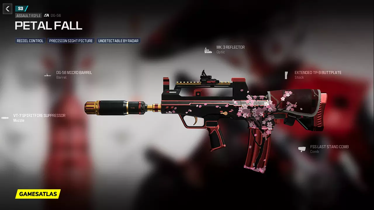Petal Fall - Warzone and Modern Warfare 3 Blueprint