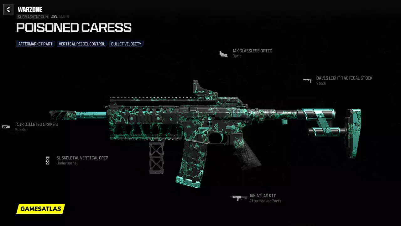 Poisoned Caress - Warzone and Modern Warfare 3 Blueprint Poisoned Caress - Warzone and Modern Warfare 3 Blueprint