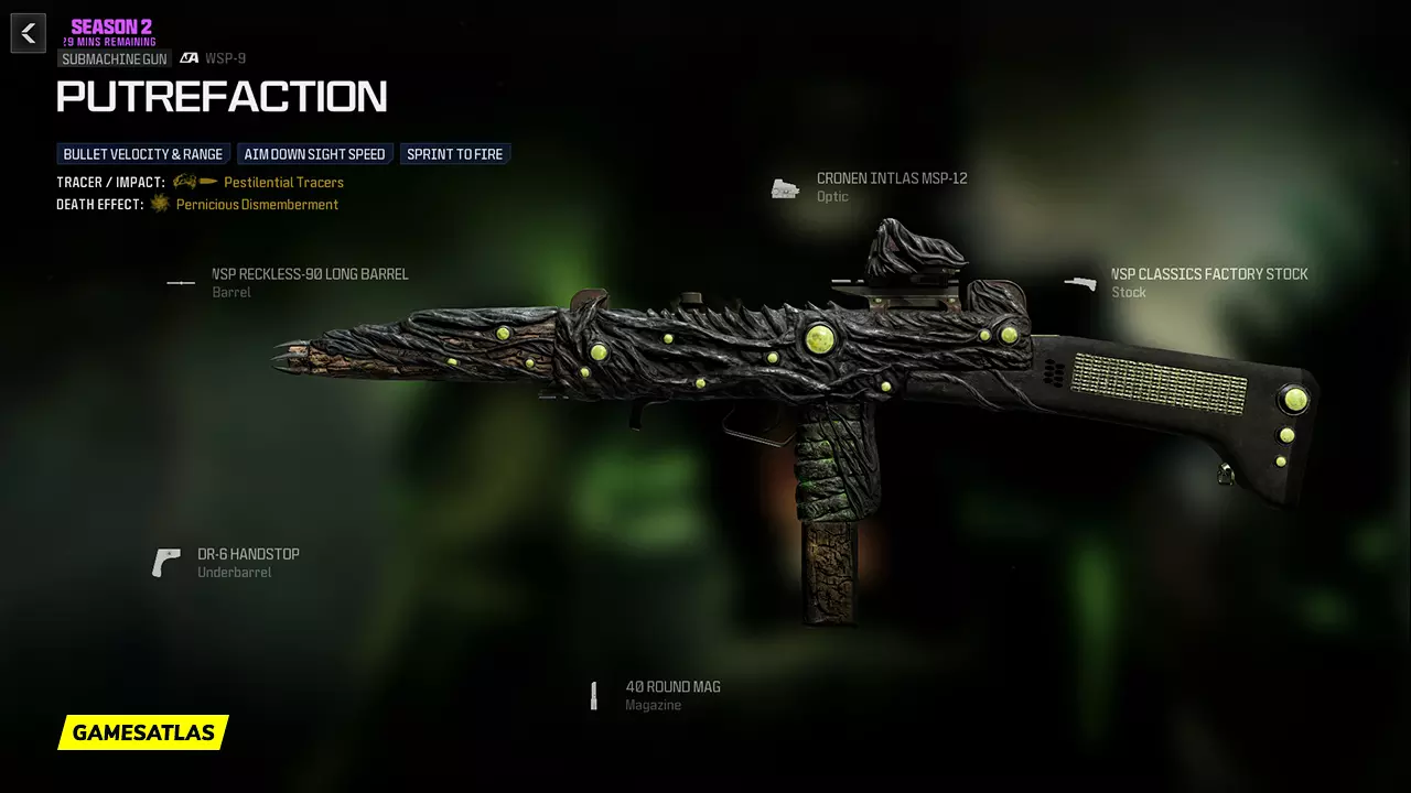 Putrefaction - Warzone and Modern Warfare 3 Blueprint Putrefaction - Warzone and Modern Warfare 3 Blueprint