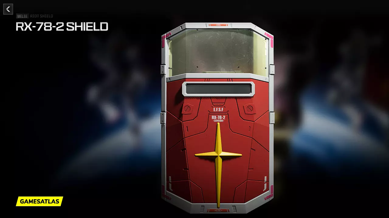RX-78-2 Shield - Warzone and Modern Warfare 2 Blueprint
