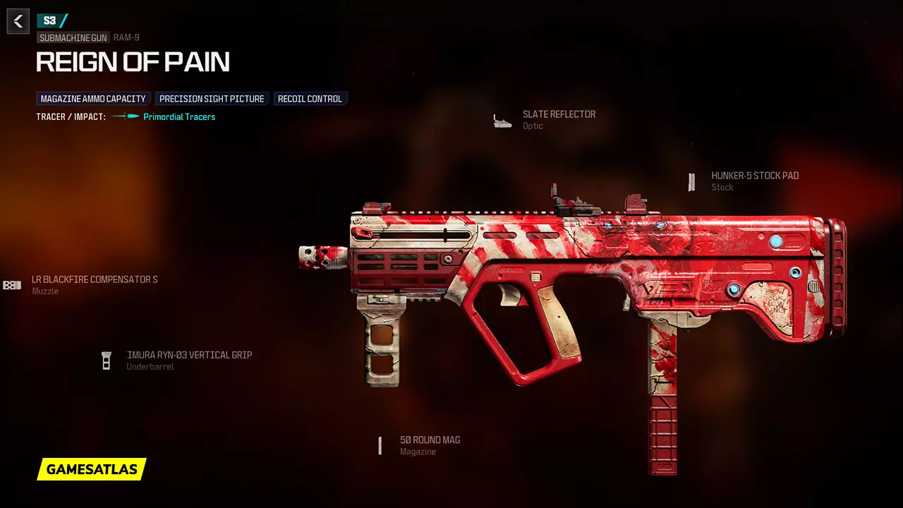 Reign Of Pain - Warzone and Modern Warfare 3 Blueprint Reign Of Pain - Warzone and Modern Warfare 3 Blueprint
