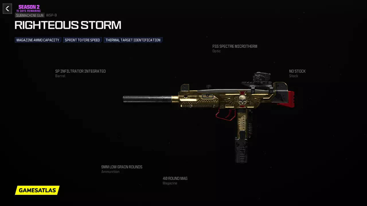 Righteous Storm - Warzone and Modern Warfare 3 Blueprint