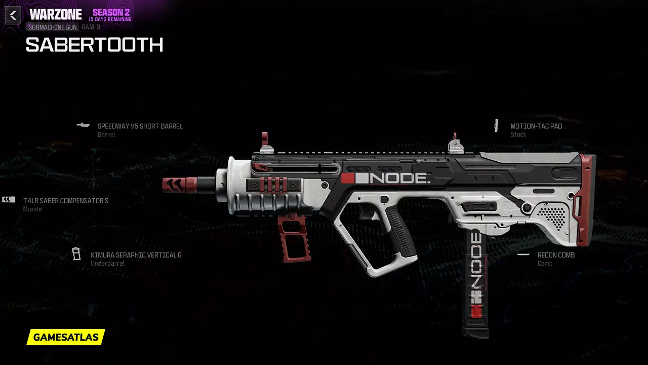 Sabertooth - Warzone and Modern Warfare 3 Blueprint Sabertooth - Warzone and Modern Warfare 3 Blueprint