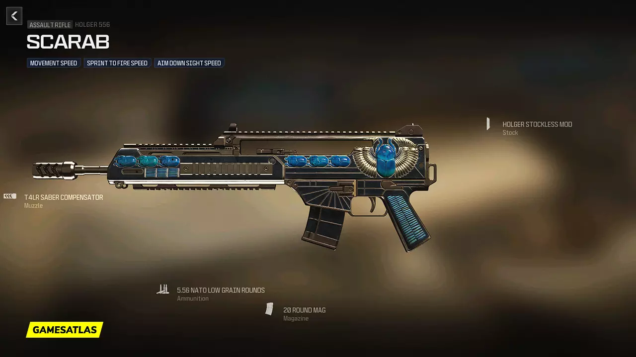 Scarab - Warzone and Modern Warfare 3 Blueprint