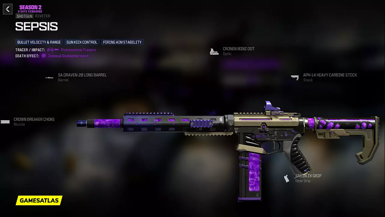 Sepsis - Warzone and Modern Warfare 3 Blueprint Sepsis - Warzone and Modern Warfare 3 Blueprint