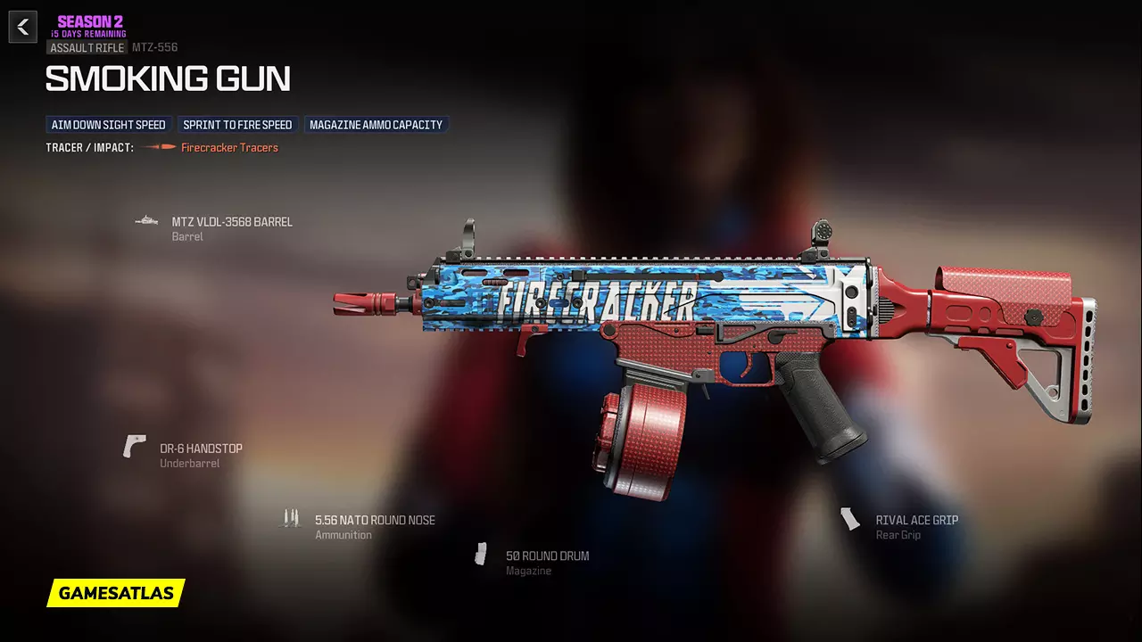 Smoking Gun - Warzone and Modern Warfare 3 Blueprint Smoking Gun - Warzone and Modern Warfare 3 Blueprint