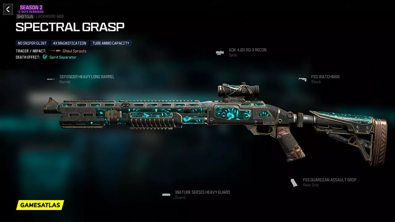 Spectral Grasp - Warzone and Modern Warfare 3 Blueprint
