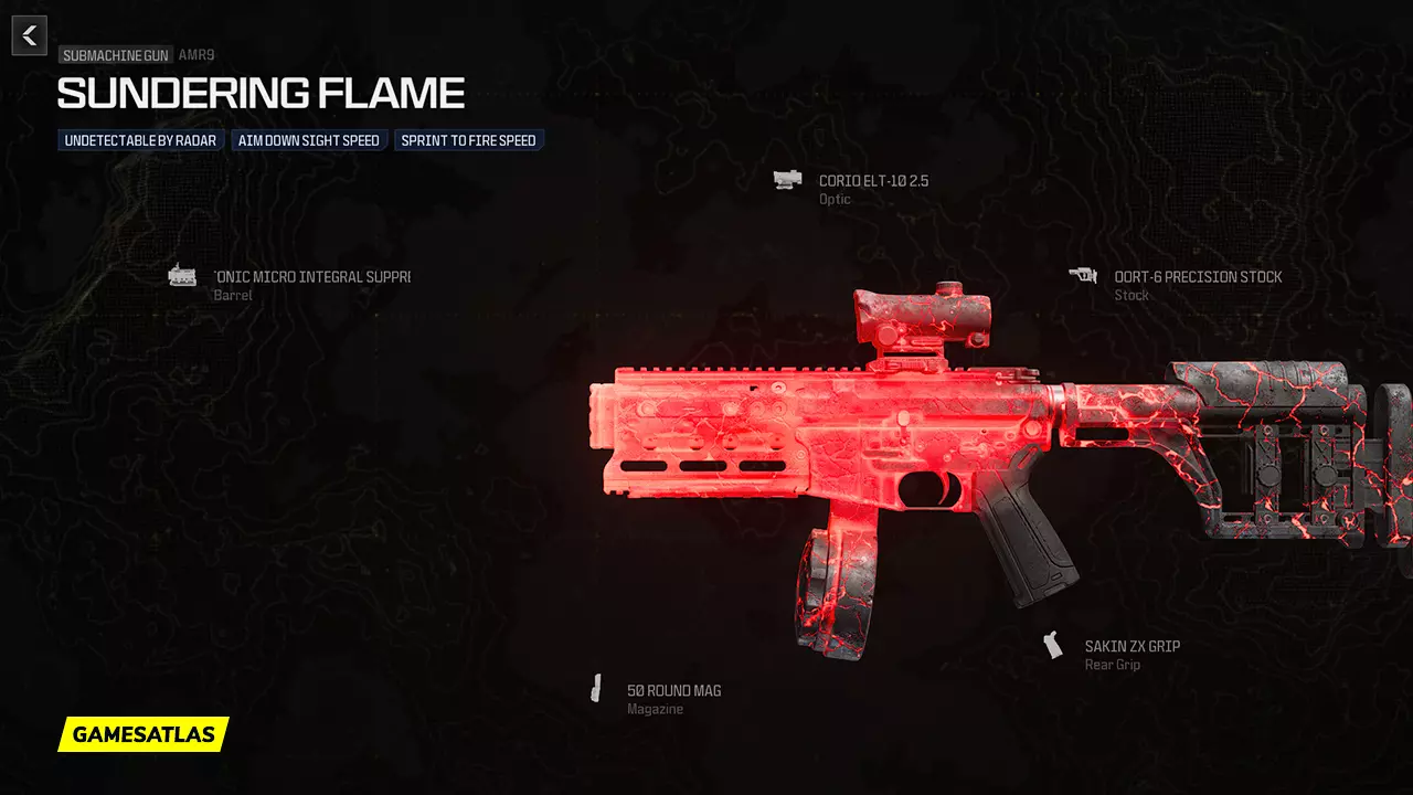 Sundering Flame - Warzone and Modern Warfare 3 Blueprint Sundering Flame - Warzone and Modern Warfare 3 Blueprint