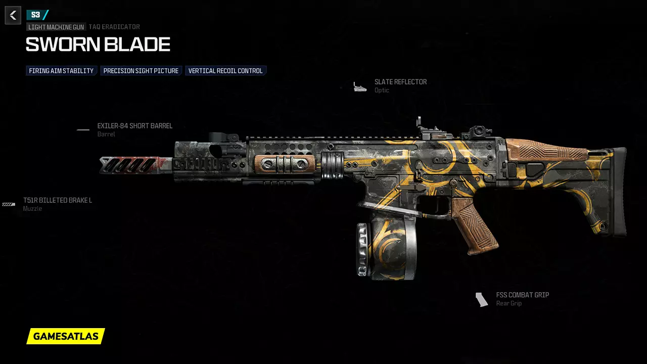 Sworn Blade - Warzone and Modern Warfare 3 Blueprint Sworn Blade - Warzone and Modern Warfare 3 Blueprint