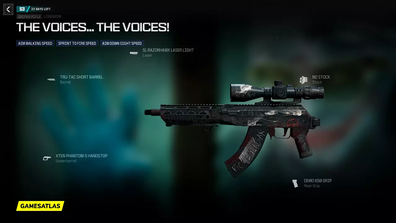The Voices... The Voices! - Warzone and Modern Warfare 3 Blueprint The Voices... The Voices! - Warzone and Modern Warfare 3 Blueprint