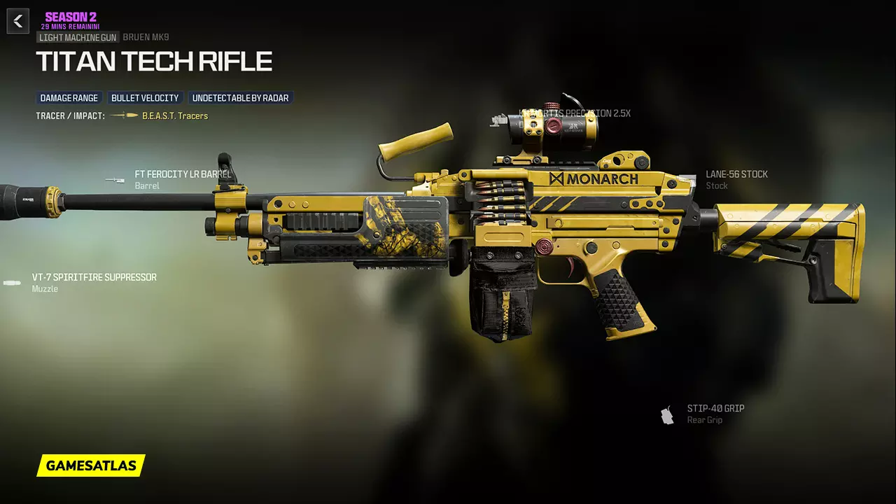 Titan Tech Rifle - Warzone and Modern Warfare 3 Blueprint Titan Tech Rifle - Warzone and Modern Warfare 3 Blueprint