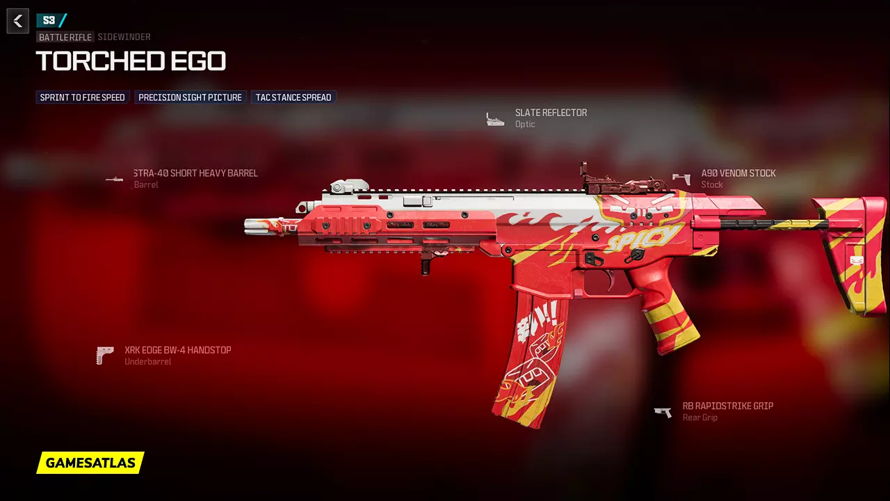 Torched Ego - Warzone and Modern Warfare 3 Blueprint Torched Ego - Warzone and Modern Warfare 3 Blueprint