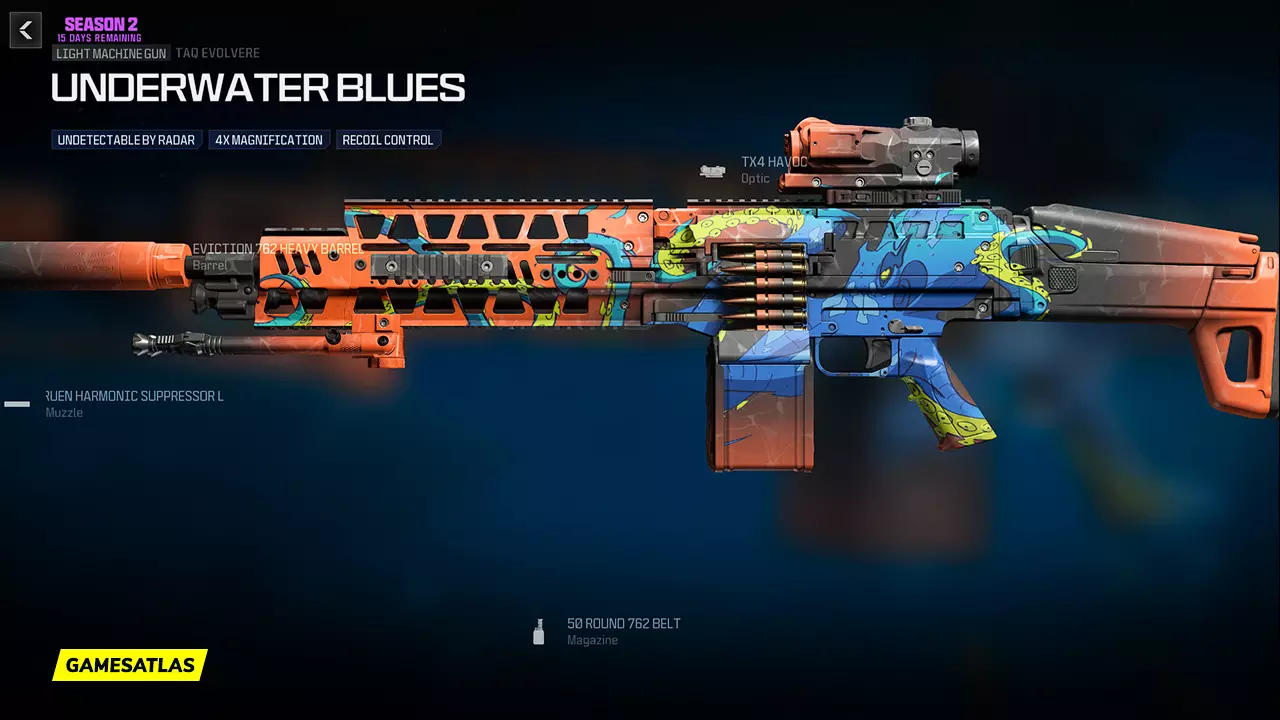 Underwater Blues - Warzone and Modern Warfare 3 Blueprint