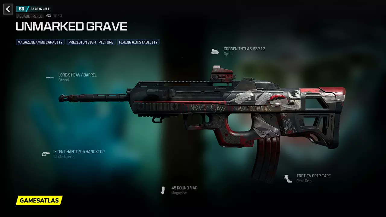 Unmarked Grave - Warzone and Modern Warfare 3 Blueprint