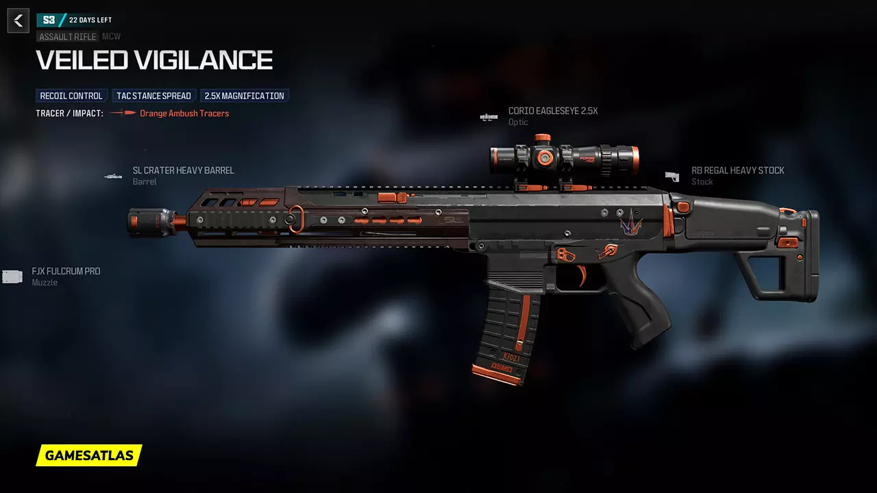 Veiled Vigilance - Warzone and Modern Warfare 3 Blueprint Veiled Vigilance - Warzone and Modern Warfare 3 Blueprint