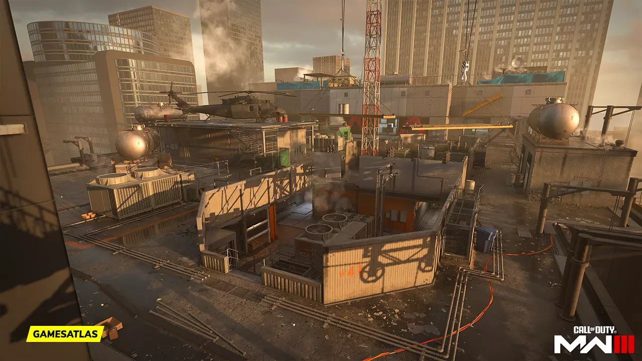 Highrise - Modern Warfare 3 Map Guide and Hardpoint Rotations