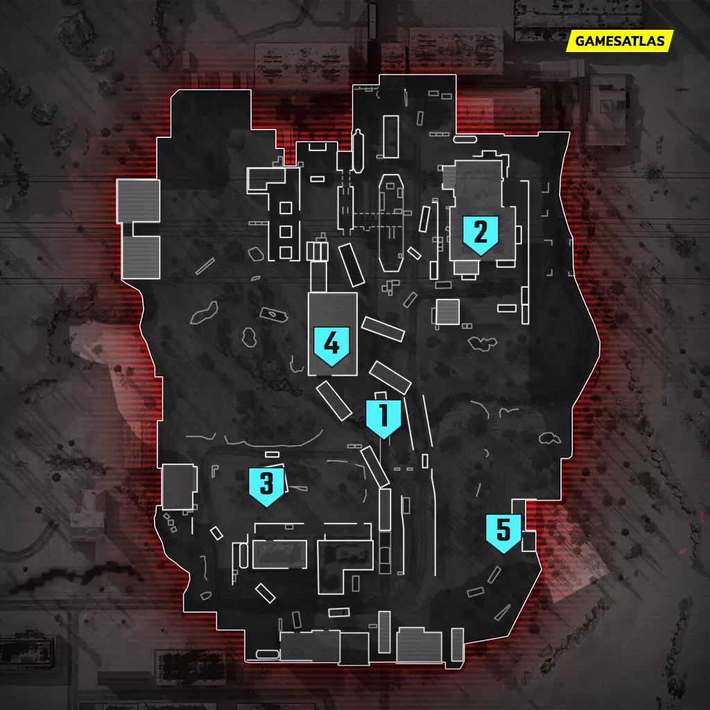 derail tac map layout mw3 hardpoint rotations