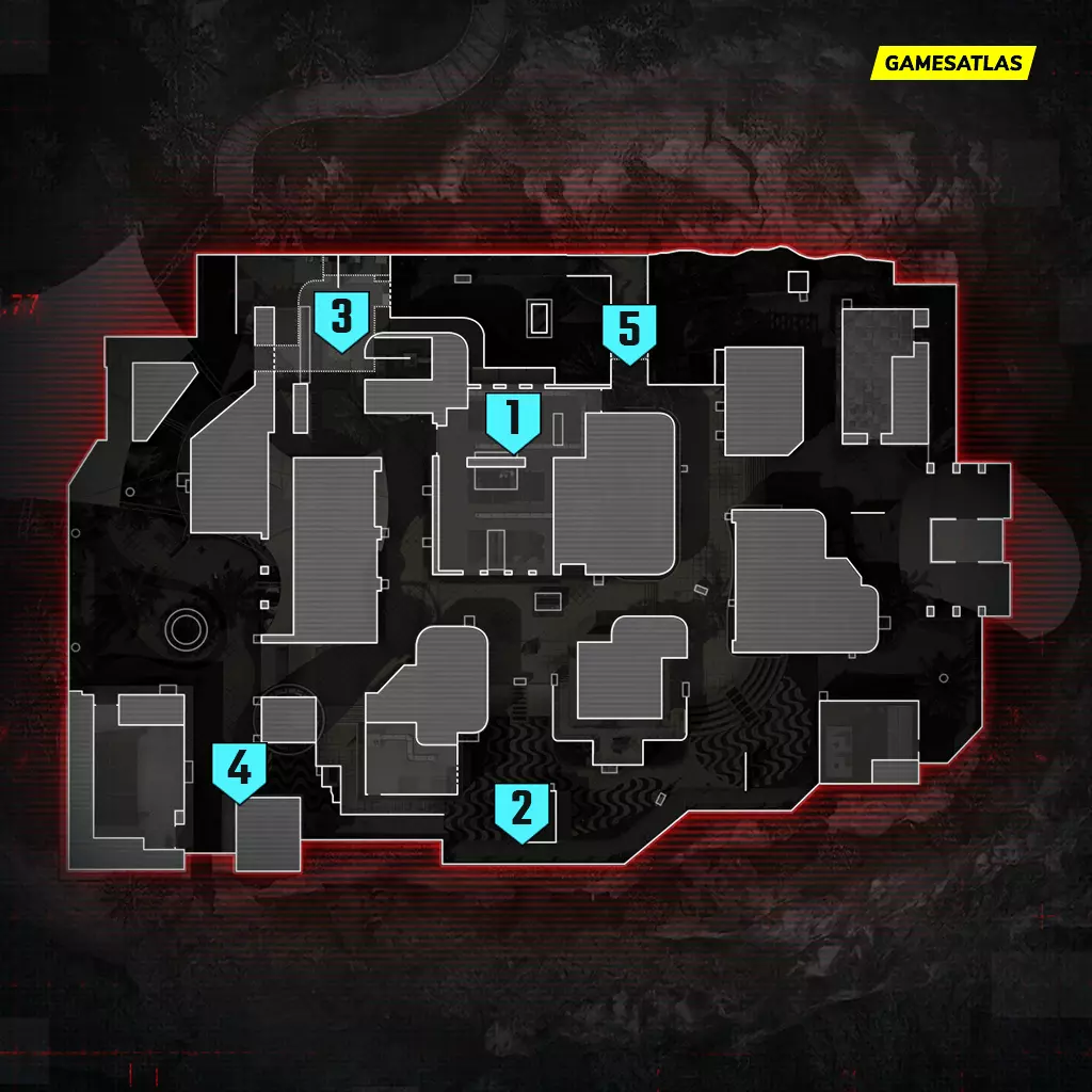 vista map layout mw3 hardpoint rotations