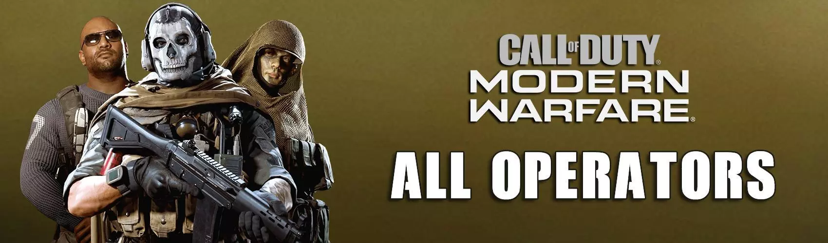 All Operators in Call of Duty: Modern Warfare Warzone - Full List of  Characters for Coalition and Allegiance Factions