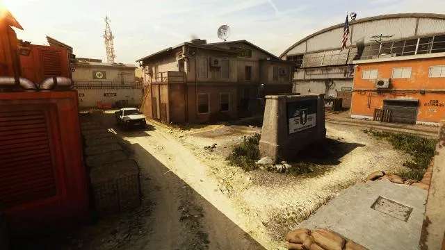 Al-Raab Airbase - Map in COD Modern Warfare | Call of Duty