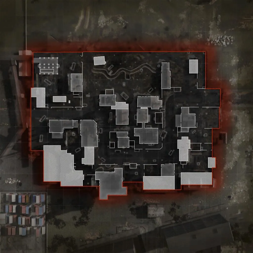 COD ModernWarfare GraznaRaid Mini Map Layout